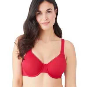 WACOAL High Standards Full Unpadded Underwire Bra 38D #855352 NWT Red